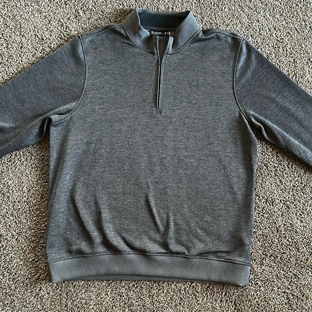 Under Armour, cold gear loose XXL Gray 1/4 zip jacket men’s